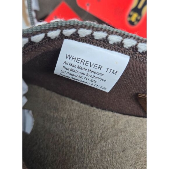 Deer Stags Men's Wherever Microsuede Slipper Chestnut size 11 - Picture 5 of 8